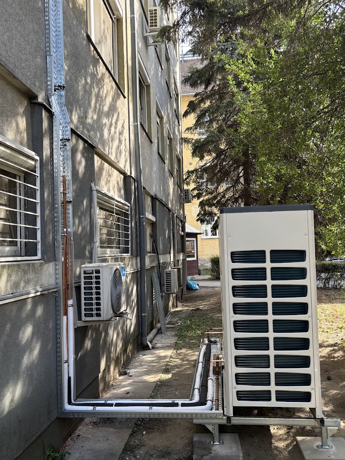 II. Kórház Szeged VRV projekt